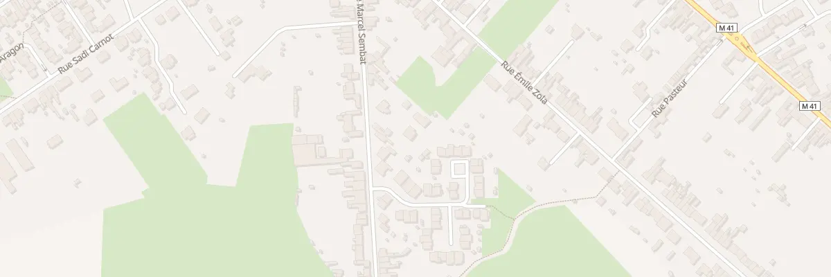 Plan du 308 Rue Marcel Sembat à Sainghin-en-Weppes