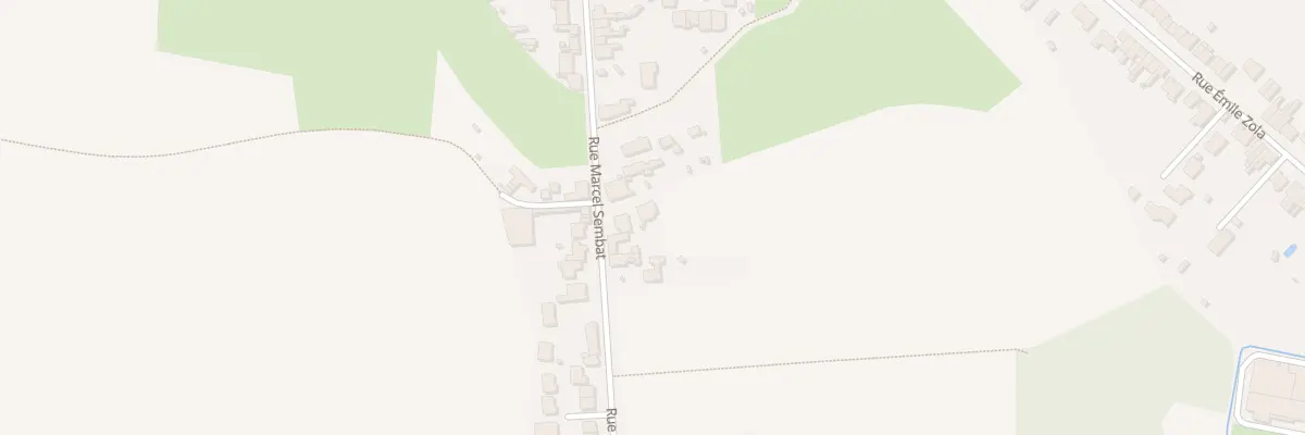 Plan du 600 Rue Marcel Sembat à Sainghin-en-Weppes