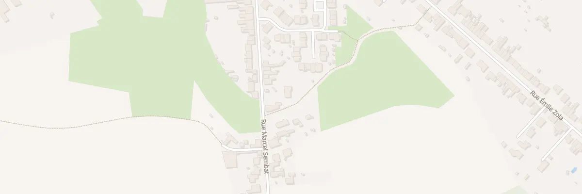 Plan du 494 Rue Marcel Sembat à Sainghin-en-Weppes