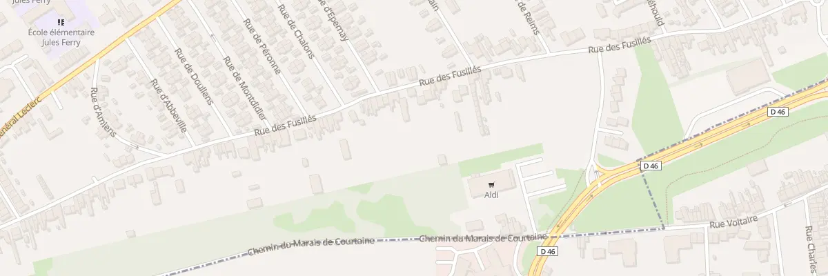 Plan du 113 Rue des Fusillés à Fouquières-lès-Lens