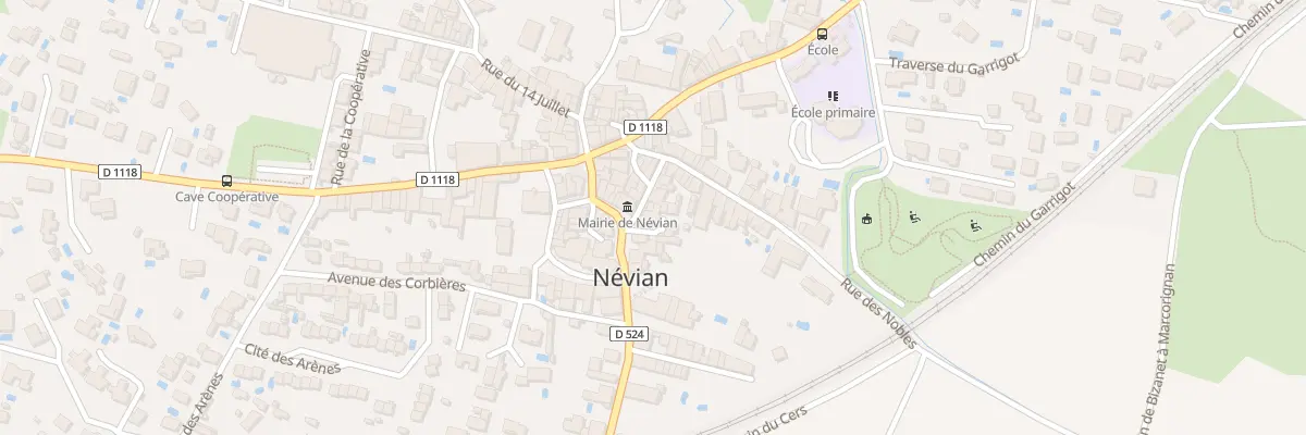 Plan du 5352 Imp de la Mairie à Névian