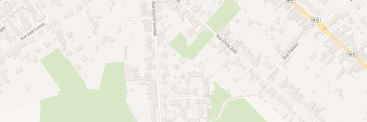 Plan du 302 Rue Marcel Sembat à Sainghin-en-Weppes
