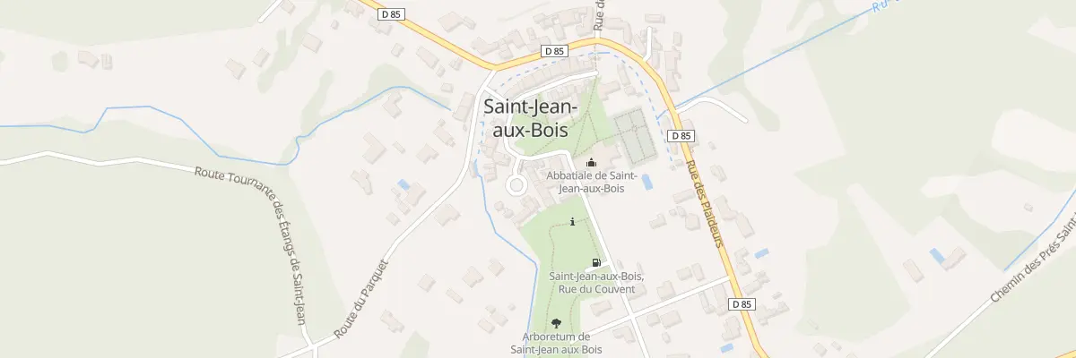 Plan du 1 Pl de la Petite Cour à Saint-Jean-aux-Bois