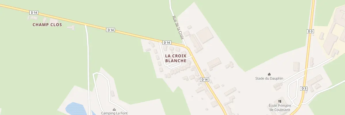 Plan du 4 Rue de la Croix Blanche à Couleuvre
