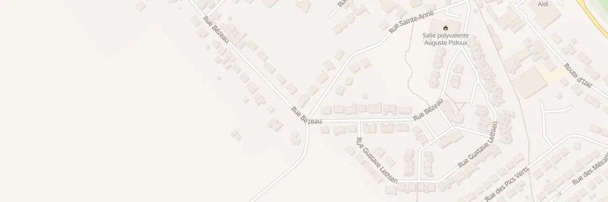 Plan du 2A Rue Sainte Anne à Rouvroy
