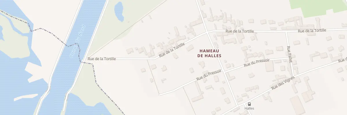Plan du 75 Rue de la Tortille à Péronne