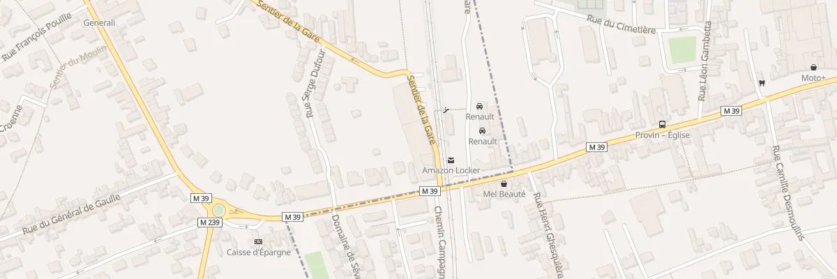 Plan du 27 Sen de la Gare à Bauvin