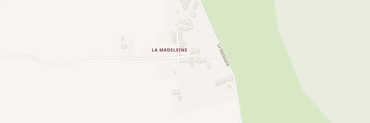 Plan du 13 La Madeleine à Léré