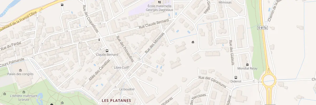 Plan du 40 Rue des Mimosas à Perpignan