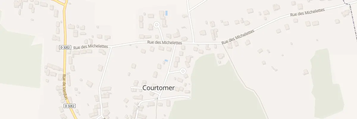 Plan du 38 Rue du Vieux Château à Courtomer