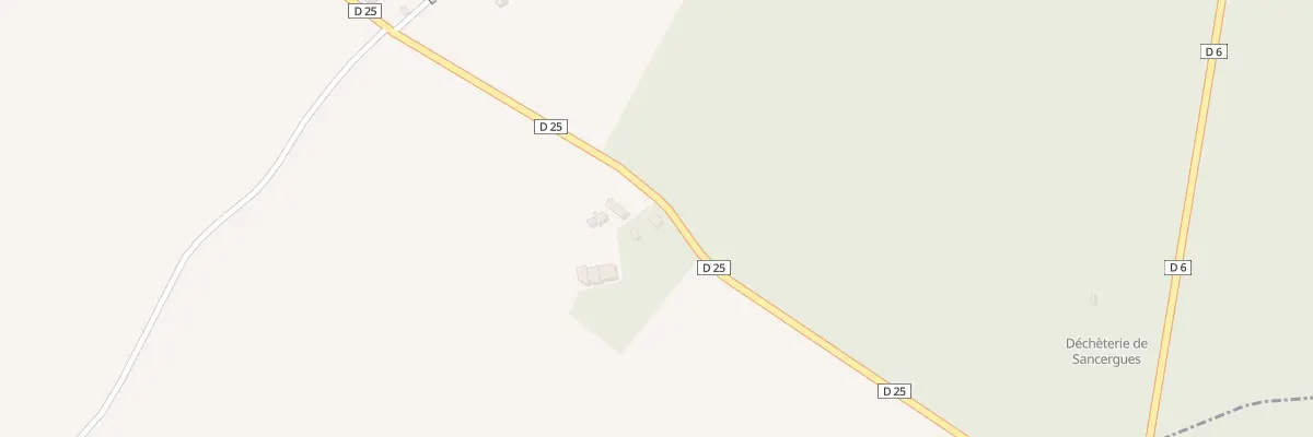 Plan du 337 Les Foucaults à Sancergues