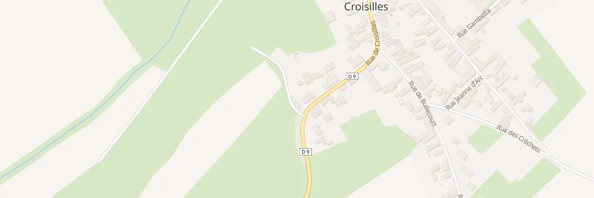 Plan du 10 Rue de Croisilles à Fontaine-lès-Croisilles