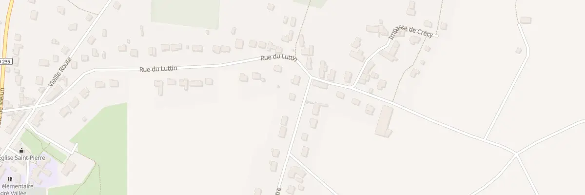 Plan du 35 Rue du Tertre à Voulangis