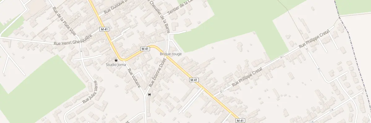 Plan du 2 Rue du Gen Leclerc à Sainghin-en-Weppes