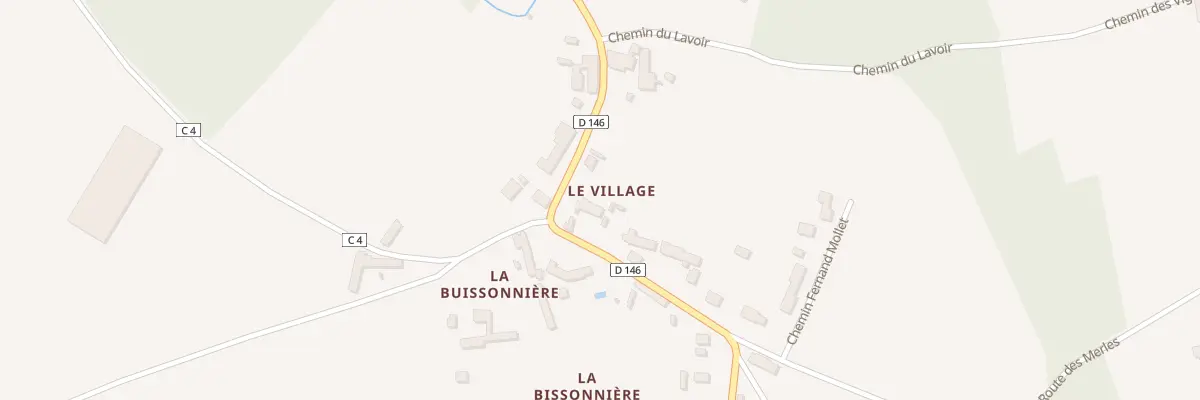 Plan du 16 Rue de la Buissonnière à Pers-en-Gâtinais