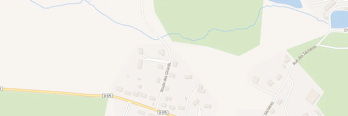 Plan du 9002 Rte des Girards à Pulvérières