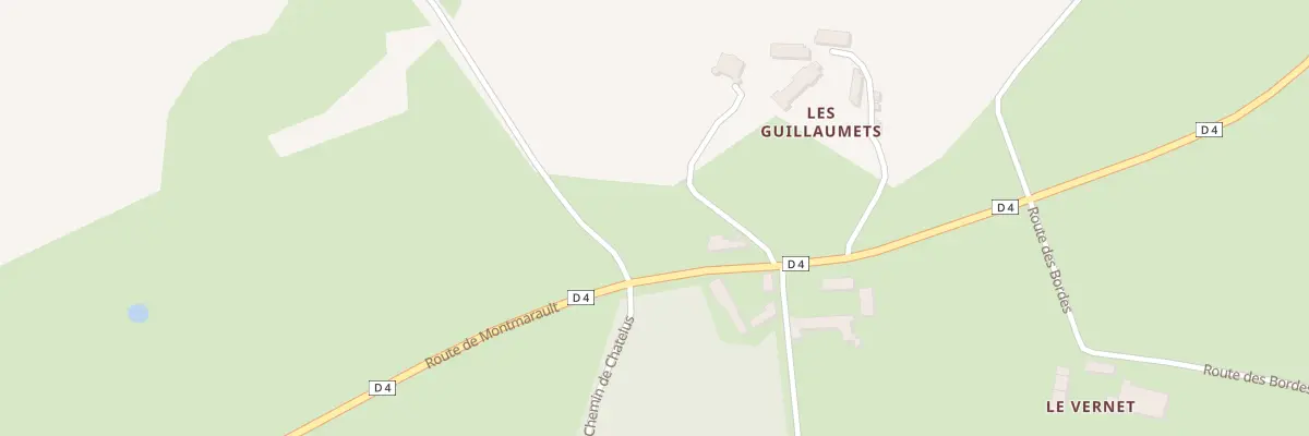 Plan du 1039 Rte de Montmarault à Beaune-d’Allier