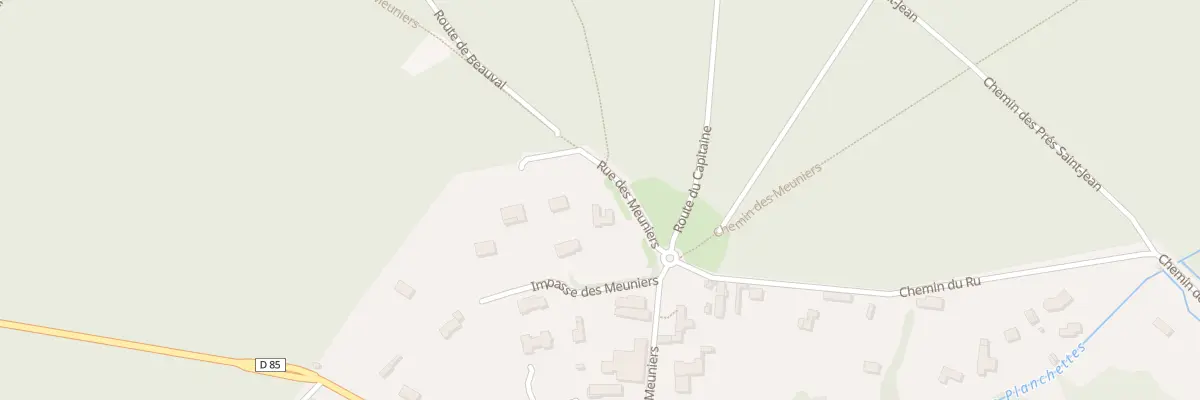 Plan du 9 Rue des Meuniers à Saint-Jean-aux-Bois