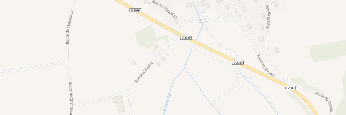 Plan du 5071 Rue du Calvaire - Le Bourg à Nébouzat