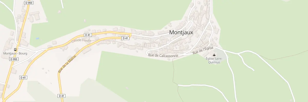 Plan du 5114 Che Calade de la Carral à Montjaux