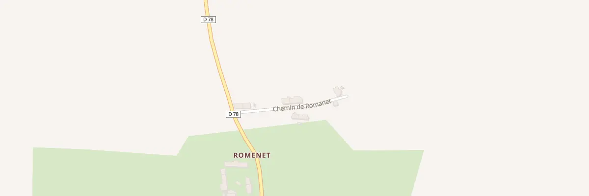 Plan du 196 Romenet à Germigny-l’Exempt