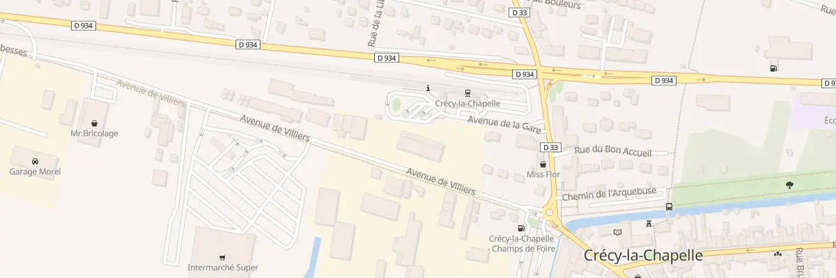 Plan du 14 Av de Villiers à Crécy-la-Chapelle