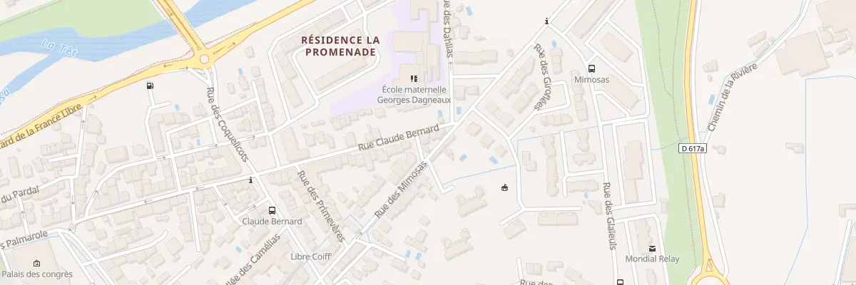 Plan du 59 Rue des Mimosas à Perpignan