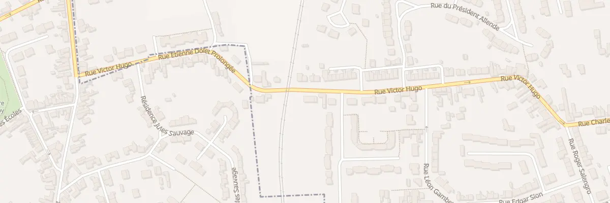 Plan du 67B Rue Victor Hugo à Provin