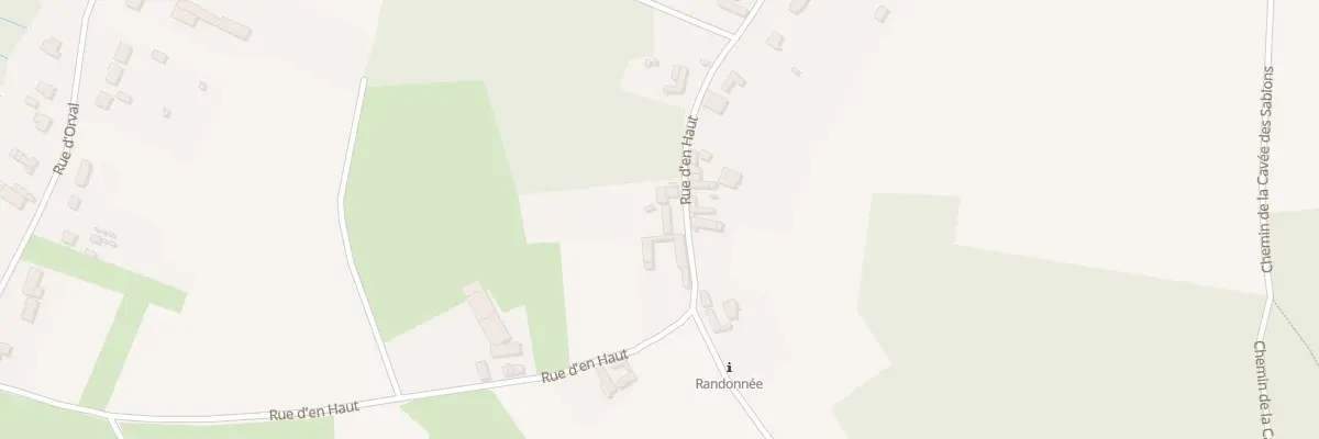 Plan du 90 Rue d’En Haut à Cannectancourt