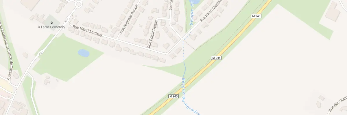 Plan du 71 Rue Henri Matisse à La Chapelle-d’Armentières