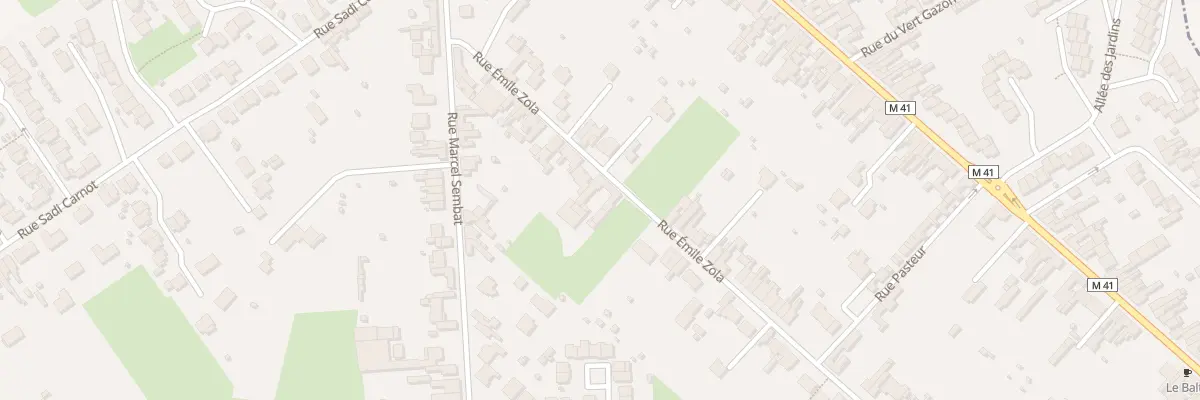 Plan du 159 Rue Émile Zola à Sainghin-en-Weppes