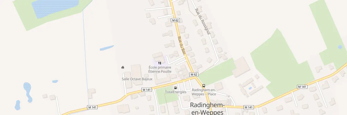 Plan du 12 Rue du Bas à Radinghem-en-Weppes