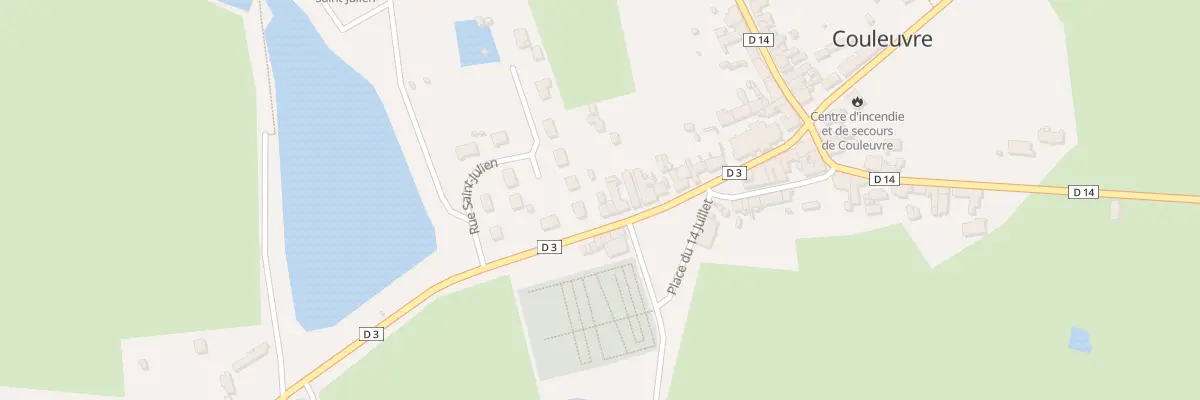 Plan du 38 Rue Marx Dormoy à Couleuvre