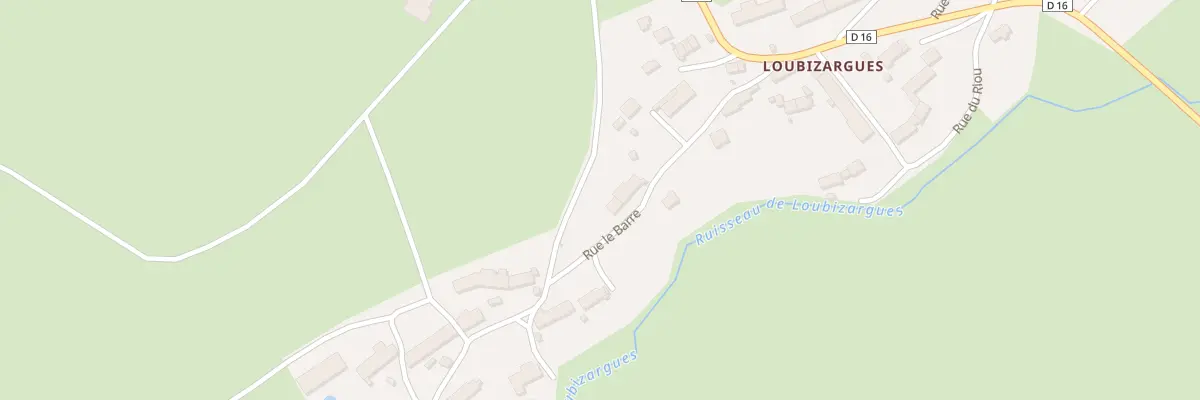 Plan du 8 Rue le Barre à Valuéjols