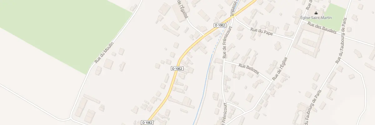 Plan du 17 Rue de Bapaume à Vaulx-Vraucourt