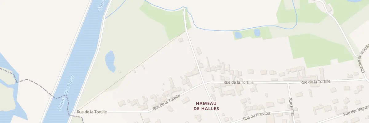 Plan du 62 Rue de la Tortille à Péronne