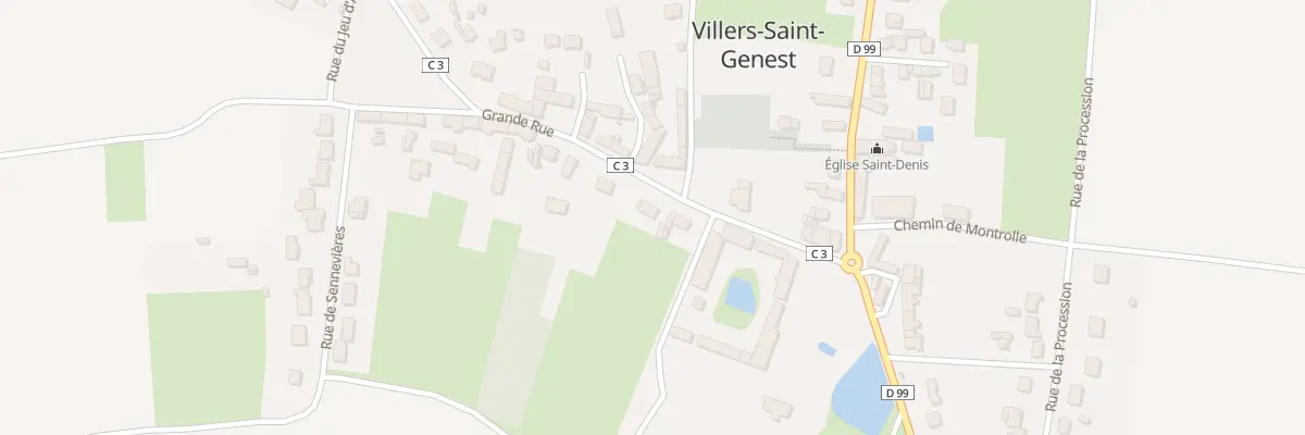 Plan du 5 Gr Grande Rue à Villers-Saint-Genest