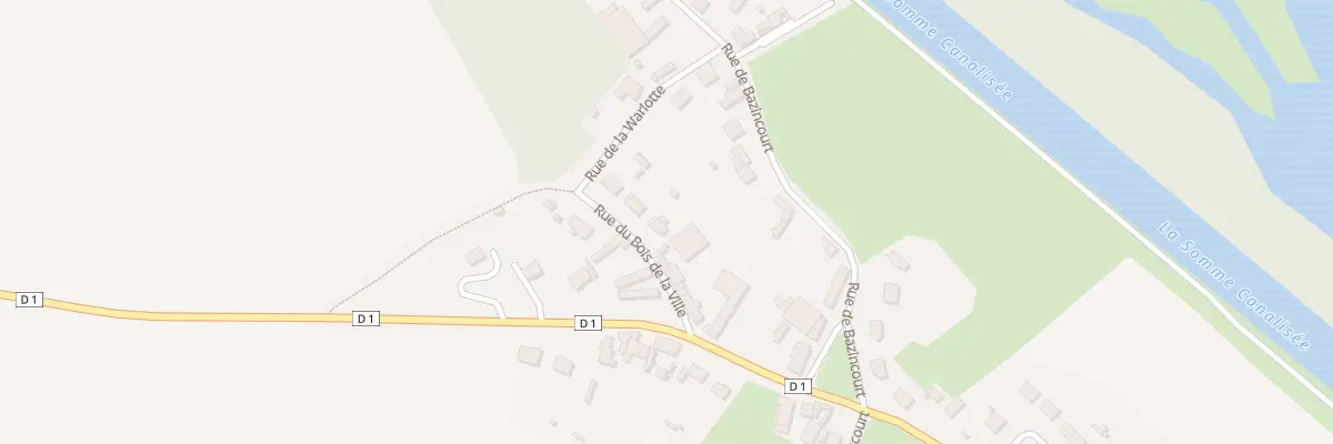 Plan du 3 Rue du Bois de la Ville à Biaches