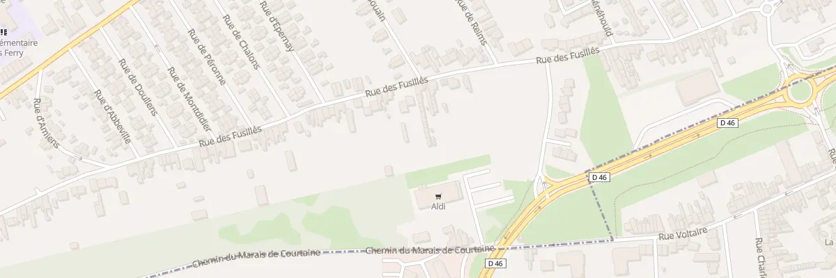 Plan du 95 Rue des Fusillés à Fouquières-lès-Lens