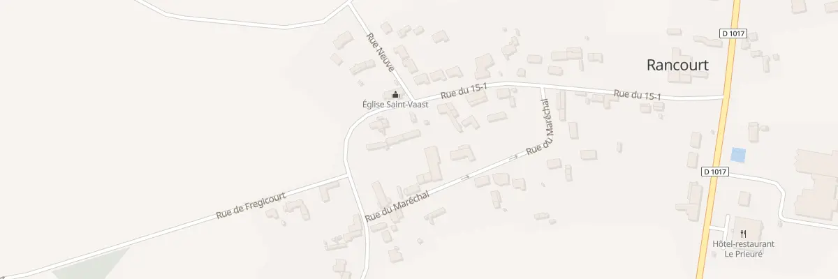 Plan du 19 Rue du 15-1 à Rancourt