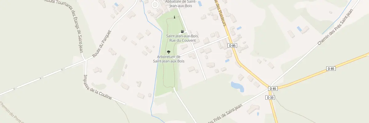 Plan du 15 Rue du Couvent à Saint-Jean-aux-Bois