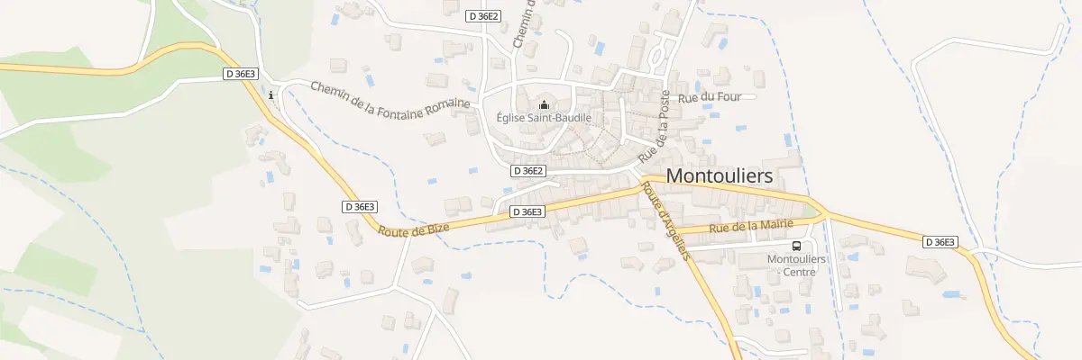 Plan du 17 Rue du Cafe à Montouliers