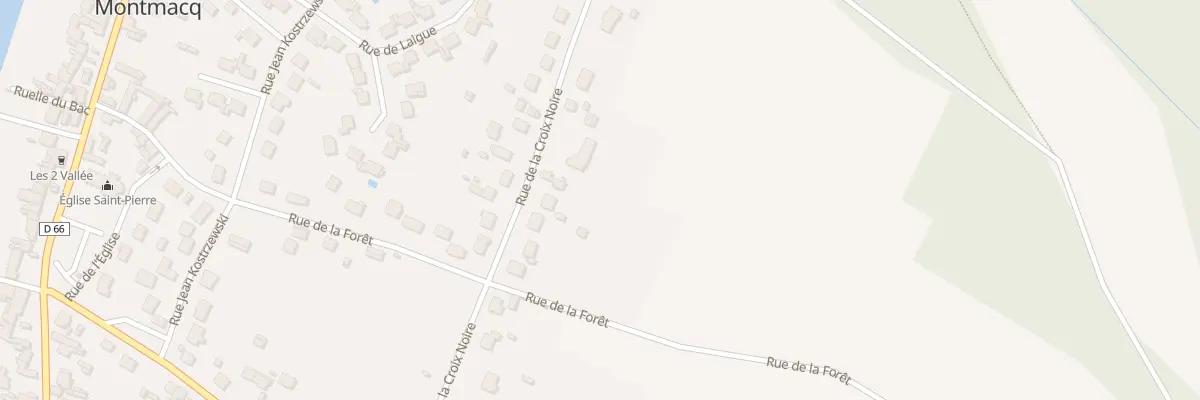 Plan du 17 Rue de la Croix Noire à Montmacq