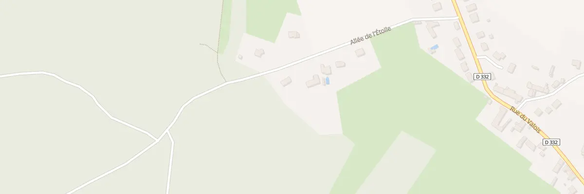 Plan du 1 All de l’Etoile à Lévignen