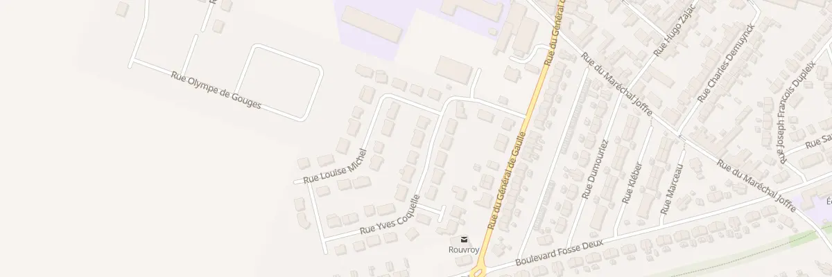 Plan du 135 Rue Yves Coquelle à Rouvroy