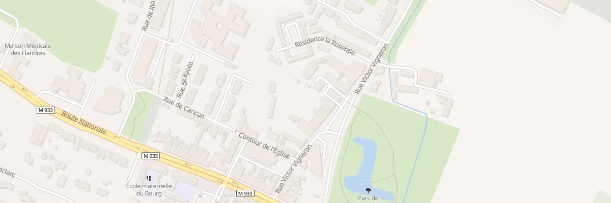 Plan du 21 Rue Victor Vigneron à La Chapelle-d’Armentières