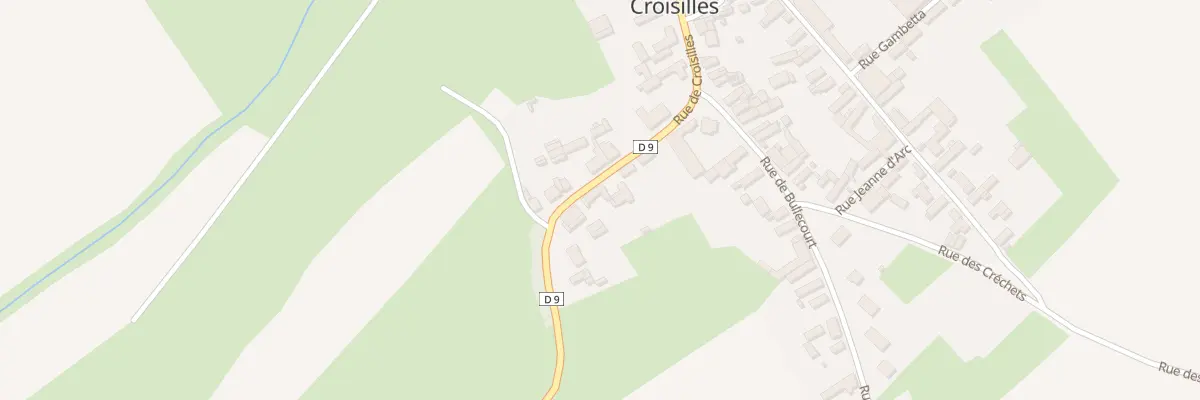 Plan du 5 Rue de Croisilles à Fontaine-lès-Croisilles
