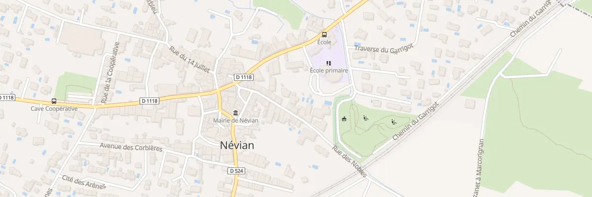 Plan du 19 Rue des Nobles à Névian