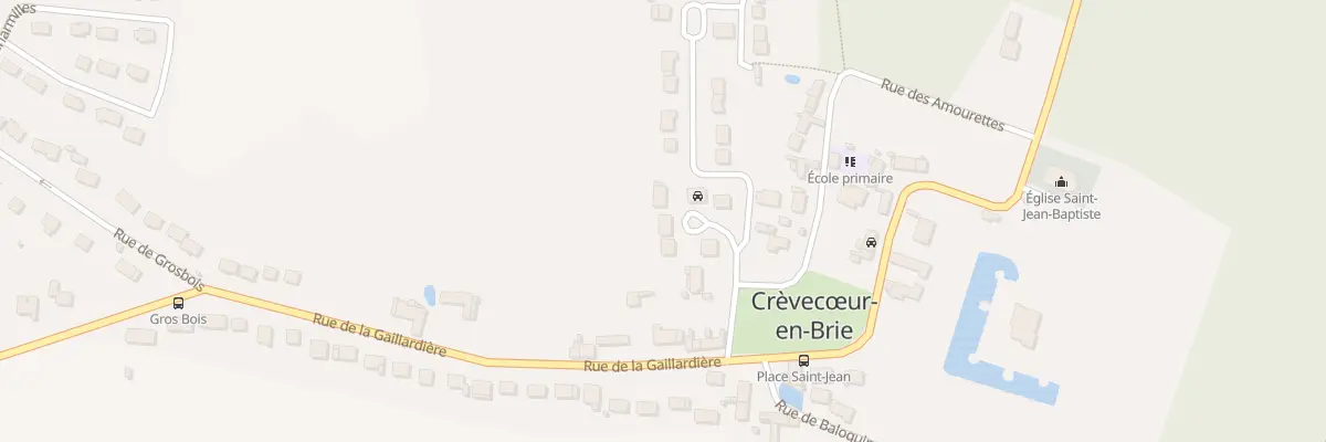 Plan du 7 Rue des Amourettes à Crèvecœur-en-Brie