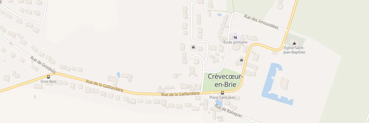 Plan du 5 Rue des Amourettes à Crèvecœur-en-Brie